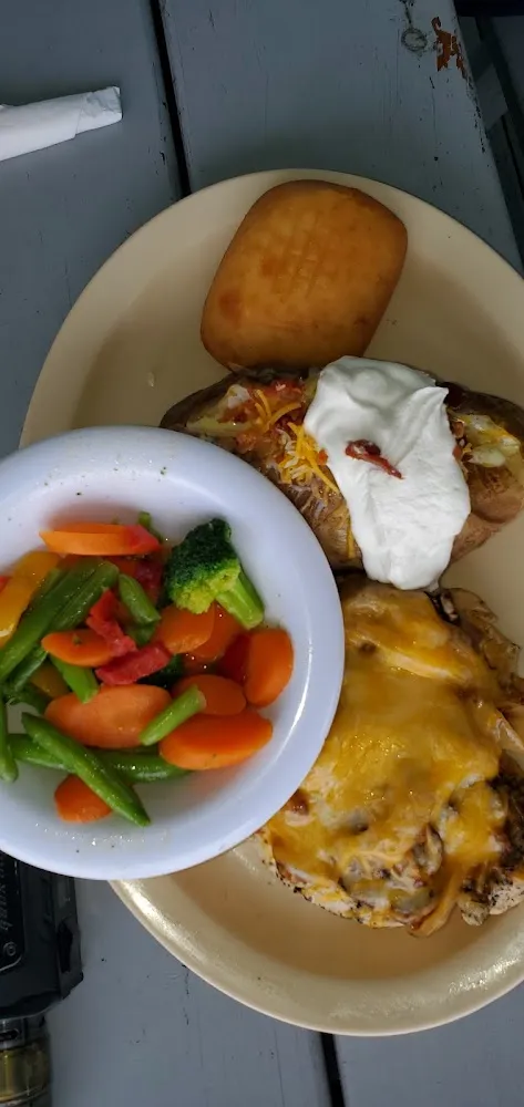 Smothered Chicken Breast Dinner